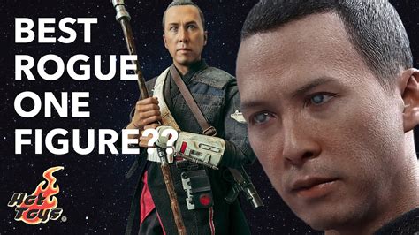 Hot Toys Chirrut Imwe MMS403 Unboxing Review The BEST Figure From The Rogue One Line YouTube