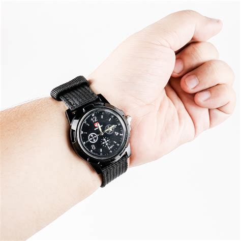 Swiss Army Jam Tangan Pria Genius Army Black