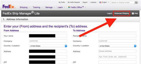 Guide How To View Past Shipment Details And Tracking Numbers On Fedex