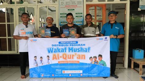 Wakaf DT Kembali Salurkan Wakaf Mushaf Al Quran Ke Pangandaran