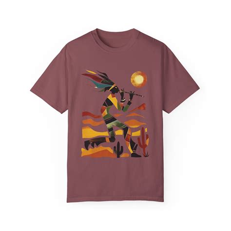 Desert Shirt Kokopelli Shirt Tribal Design Boho Southwestern Western