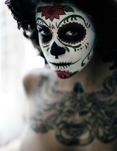 BEAUTY: Dia de los Muertos Skull Makeup