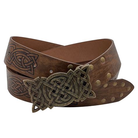 Ceinture M Di Vale En Cuir Marron Avec Boucle Celtique Blog M Di Val