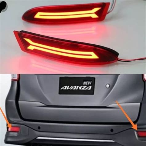 Jual Lampu Reflektor Bumper Belakang All New Avanza Xenia Flash