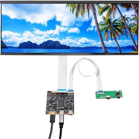 Vsdisplay Inch X K Ips Lcd Wide Bar Screen En Usb Type C