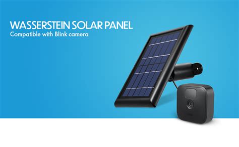 Amazon Wasserstein Outdoor Solar Panel With Internal Battery