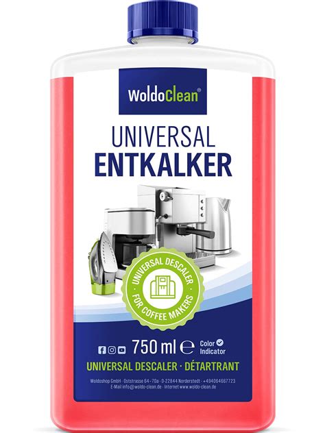 Buy Universal descaler for coffee machines and kettles - 750ml for 6 ...