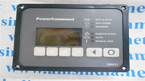 Cummins Power Command Hmi211 Wiring Diagram Hmi211 Genset Po