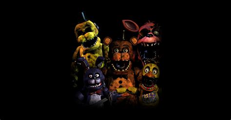 Five Nights At Freddys Five Nights At Freddys Sticker Teepublic