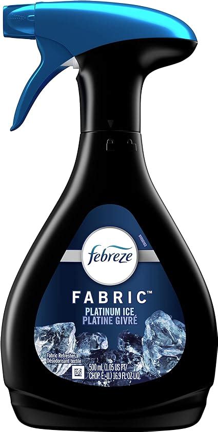 Febreze Odor Eliminating Fabric Refresher Platinum Ice Ml Spray