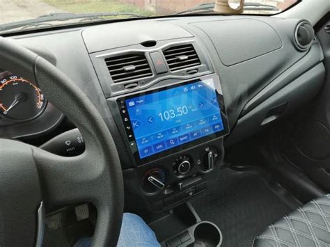 LADA granta android Лада гранта штатная магнитола teyes, 2 DIN ...