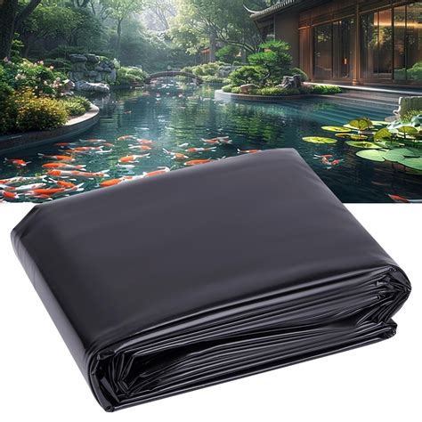 PAULOZYN Pond Liner 13 X 20 Ft 20 Mil Pond Liners For Outdoor Ponds