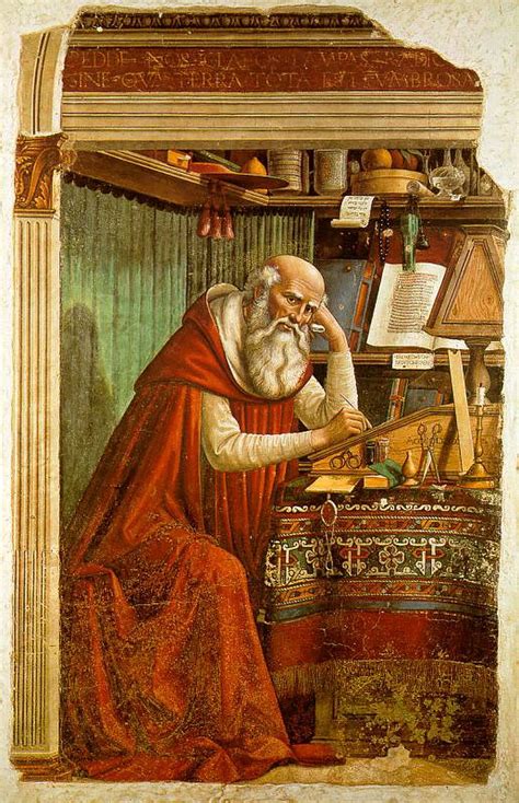 The Death Of Saint Jerome Ad 420 Landmark Events