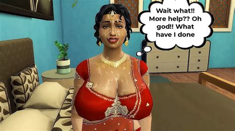 Aunty Lakshmi Vol Part Desi Busty MILF Got Blackmailed By A Pervy Stranger Wickedwhims