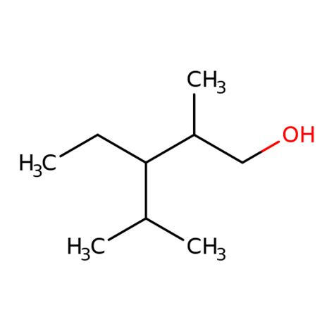 3 Ethyl 2 4 Dimethylpentan 1 Ol 3D YDA07775 CymitQuimica