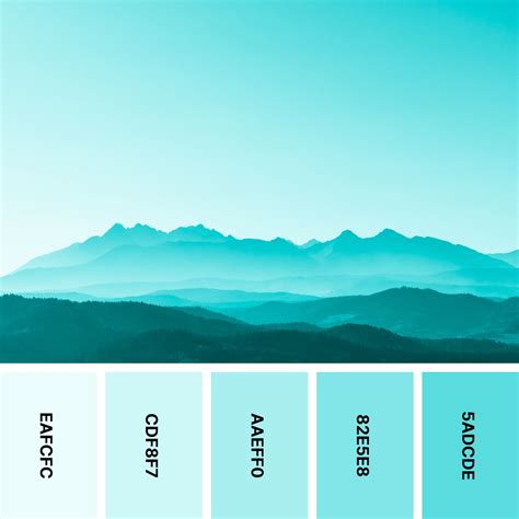 31 Light Color Palettes For Airy Designs Color Meanings