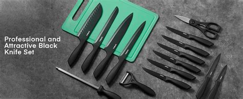 Amazon Aiheal Knife Set 16 Pieces High Carbon Stainless Steel