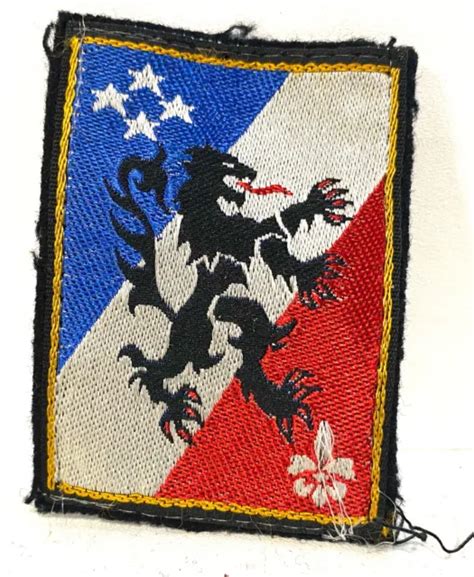 Insigne Tissu Patch Cusson Militaire Eme Corps D Arm E Ww Eur