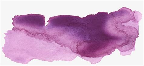 24 Purple Watercolor Brush Stroke Purple Watercolour Png Transparent