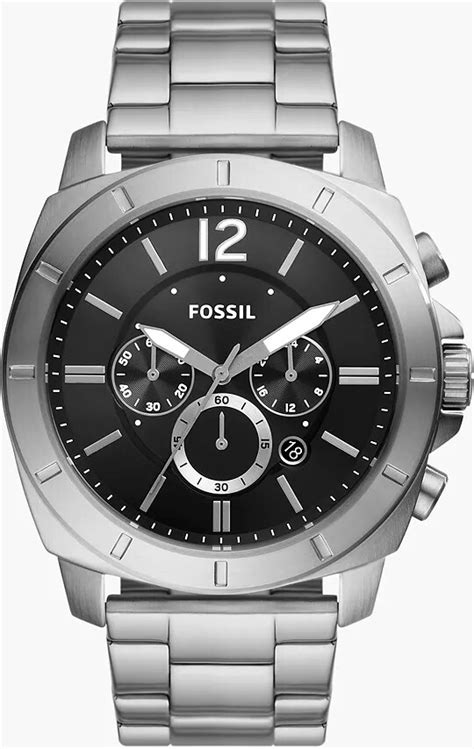 Fossil Outlet Privateer Chronograph Stainless Steel Watch Shopstyle