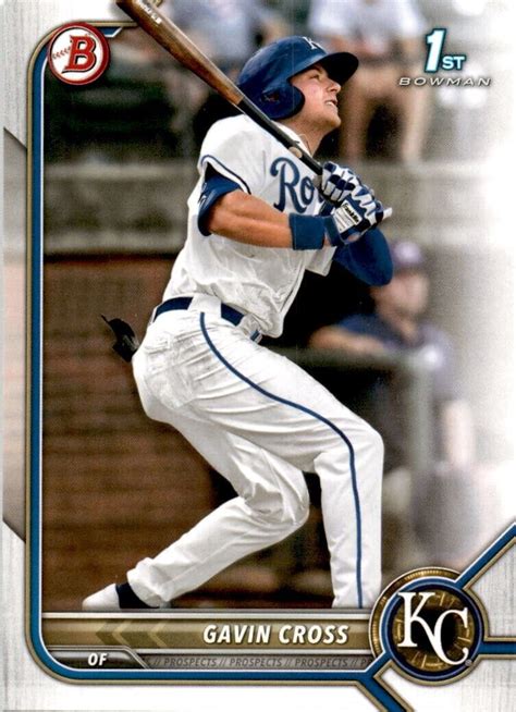 2022 Bowman Draft Gavin Cross BD 6 Rookie Kansas City Royals EBay