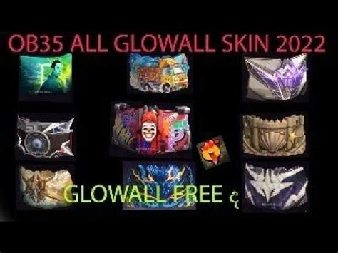 Free Fire OB35 All Gloo Wall Skin Full Review Sinhala 2022 Free Fire