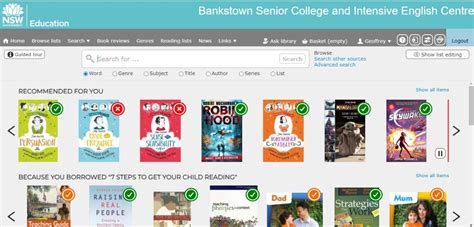 Oliver library catalogue - Bankstown Senior College