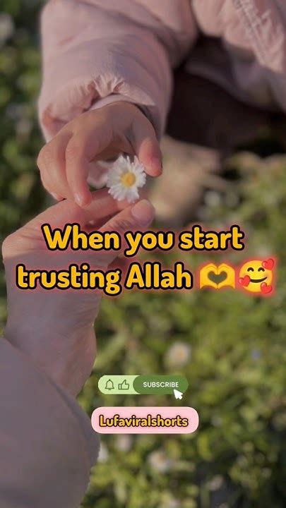 When You Start Trusting Allah 🫶🥰 Hijabi Girl S Islam Ytshorts Animation Youtube