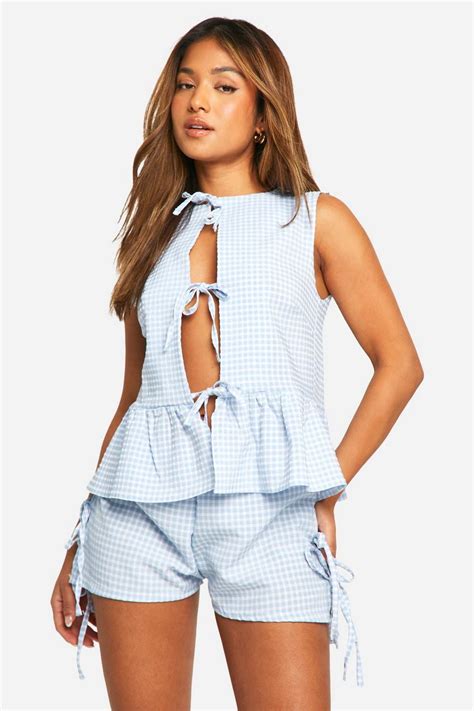 Smock Tops Boohoo Uk