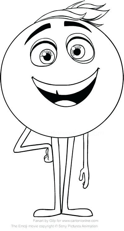 Emoji Movie Coloring Coloring Pages