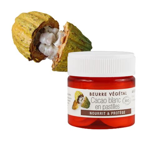 Image Of Beurre De Cacao Blanc Pastilles Bio G