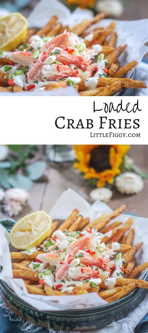 Enjoy Snow Crab Legs In This Moreish Loaded Crab Fries Recipe A Pile