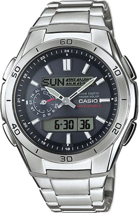 Casio Wave Ceptor Men S Watch Wva M D Aer Amazon Co Uk Watches