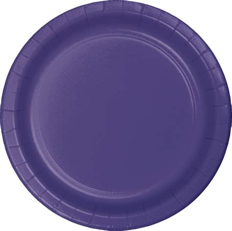 Purple Dessert Plates 24 Ct Michaels