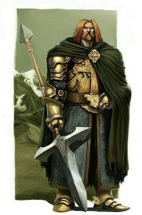 Human Polearm Fighter Knight Pathfinder Pfrpg Dnd Dandd D20 Fantasy