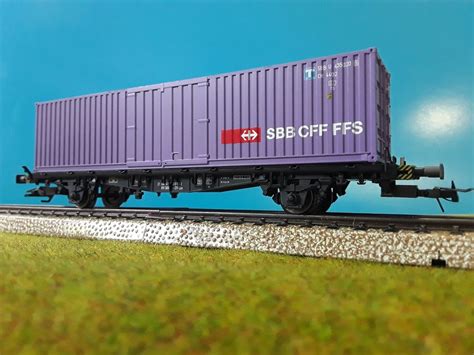 M Rklin Sbb Containerwagen Spur H Kaufen Auf Ricardo