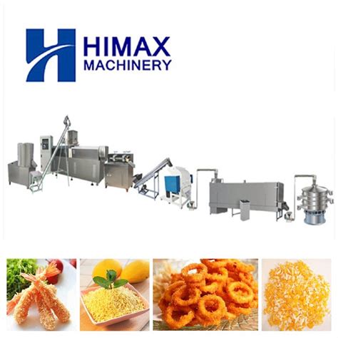 Bread Crumbs Extruder Production Line Bread Crumb Making Machine Panko