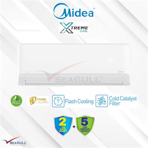 Midea Non Inverter R32 Wall Mounted MSAGB 19CRN8 Xtreme Cool Series 2