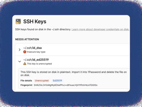 Ssh Keys For Developers 1password