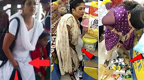 Smartest Women Thieves Of India Thief Caught On Camera