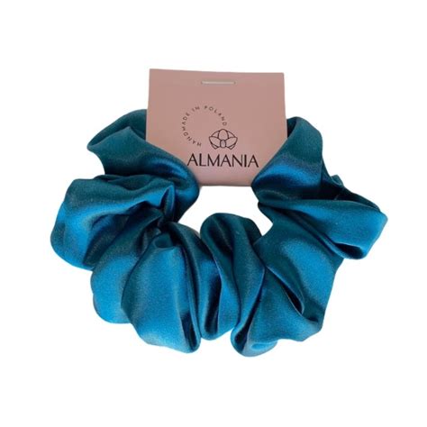 Almania Scrunchie Jedwabna gumka do włosów Tokio Drogeria Pigment