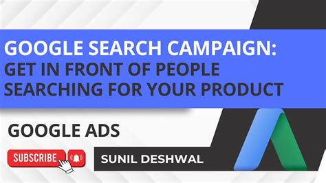 Google Search Campaign Google Ads Tutorials In Hindi Youtube