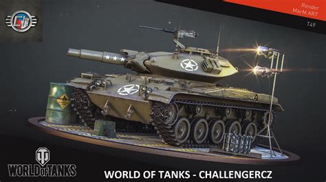 World Of Tanks T49 Us Light Tank Youtube