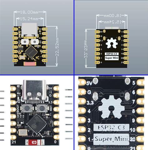 Need ESP32 C3 super mini board model - parts help - fritzing forum