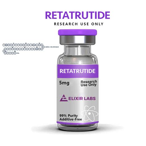 Retatrutide Peptide Elixir Labs Co 100 Lab Tested