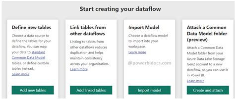 Power Bi Dataflows Step By Step Guide To Creating A Dataflow Power