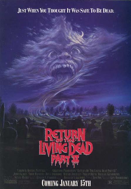 Ha Ha Its Burl Burl Reviews Return Of The Living Dead Part Ii 1988