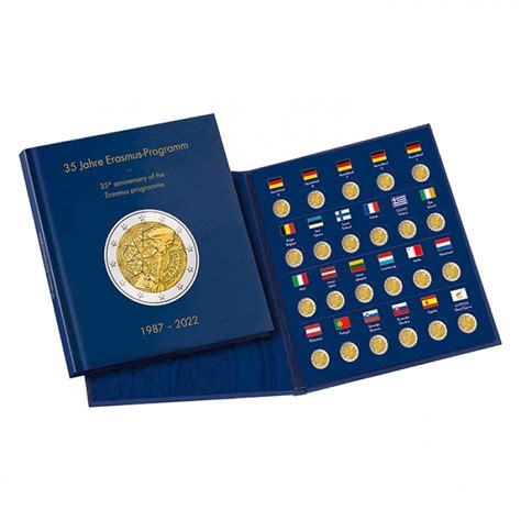 Eurocoin Eurocoins Erasmus Leuchtturm Presso Album For 23 Coins O