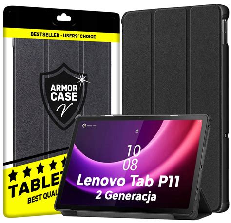 Etui Do Lenovo Tab P Gen Tb Fu Tb Xu Czarny Sklep Opinie