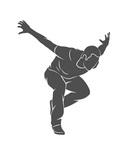 Silhouette Man Jumping Outdoor Parkour Vector Illustration